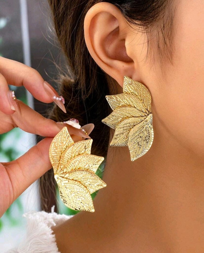 Luxe Anti tarnish ,Electroplated Earrings – Mehnam Signature Shine