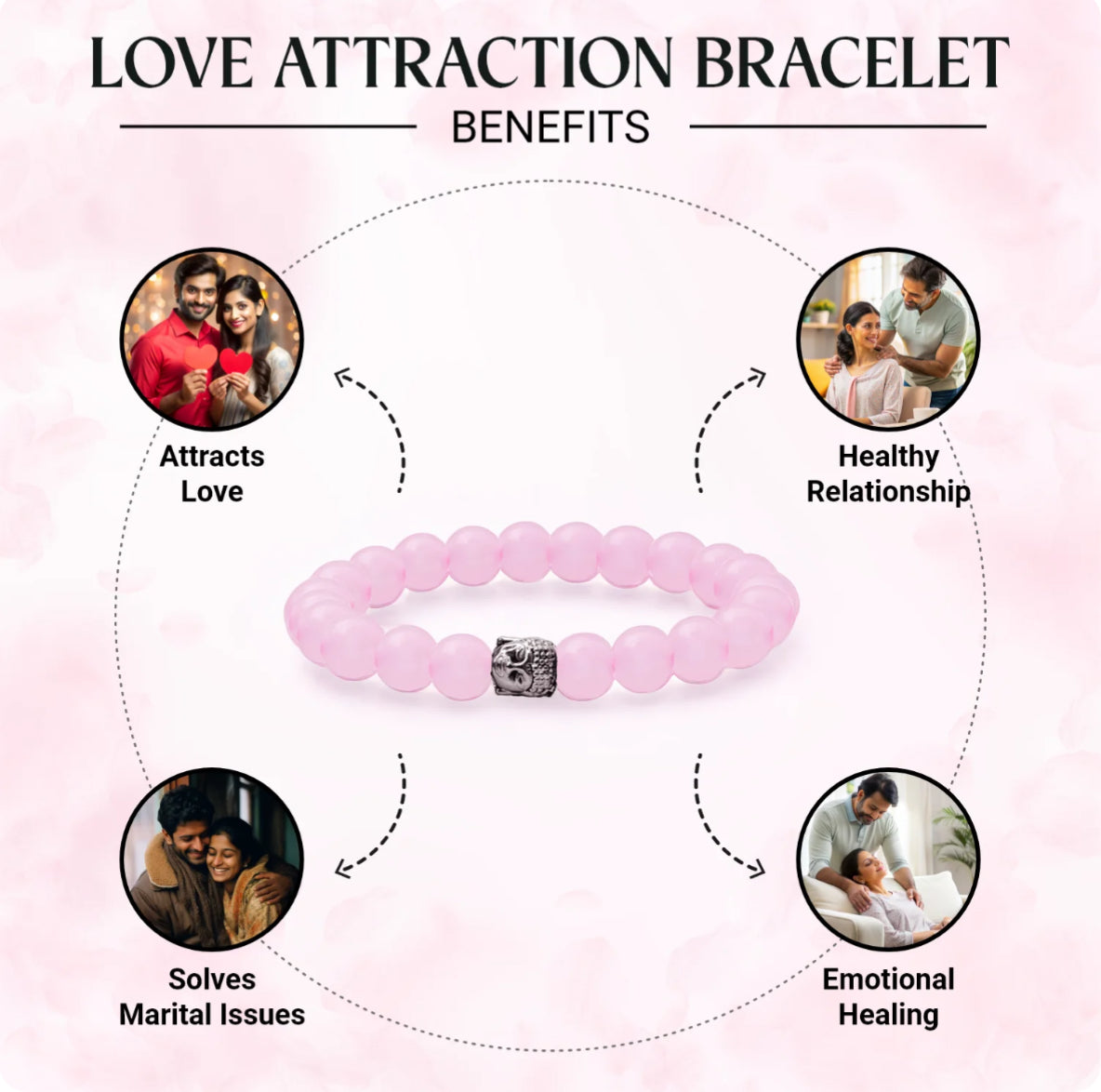 Original Pink Quartz Bracelet
