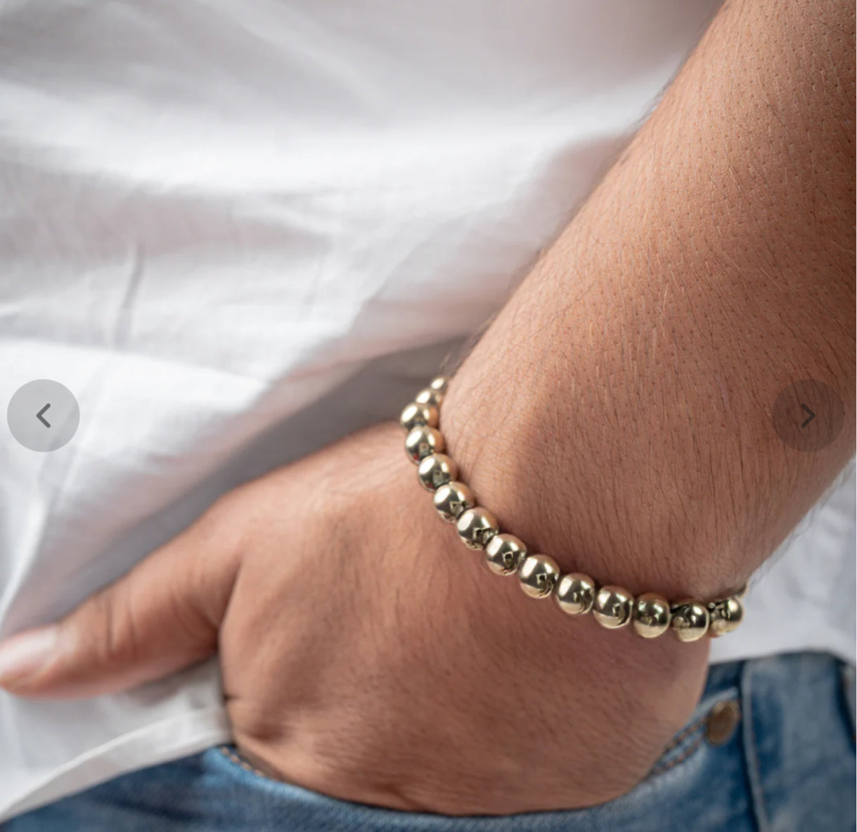 Original dhan vriddhi pyrite bracelet-GOLD