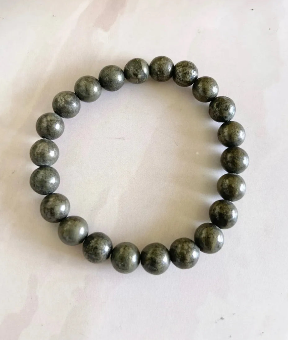 Original dhan vriddhi pyrite bracelet-black