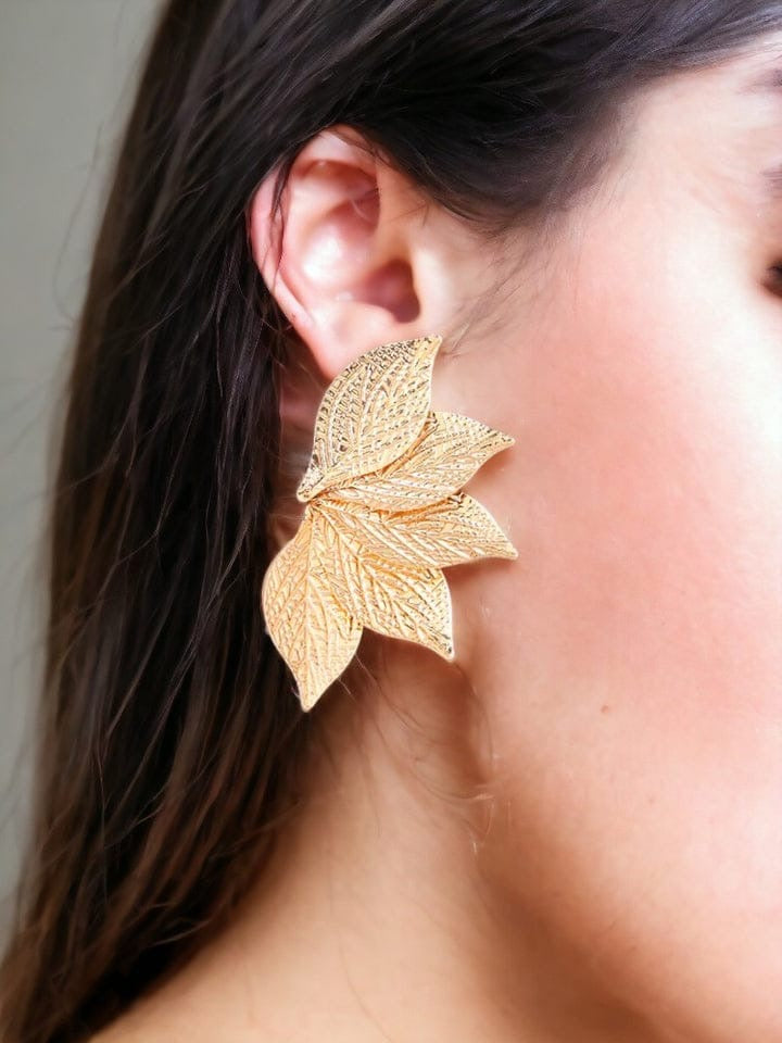 Luxe Anti tarnish ,Electroplated Earrings – Mehnam Signature Shine
